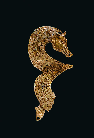 stafforshire hoard sea horse