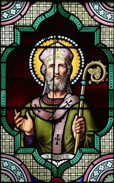 St. Anselm in stained glass