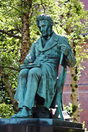 kierkegaard statue