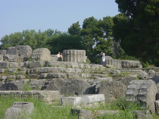 temple of zeus, olympia